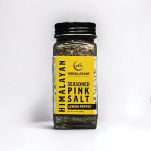 Seasoned Pink Salt Shaker - Lemon Pepper Pink Salt