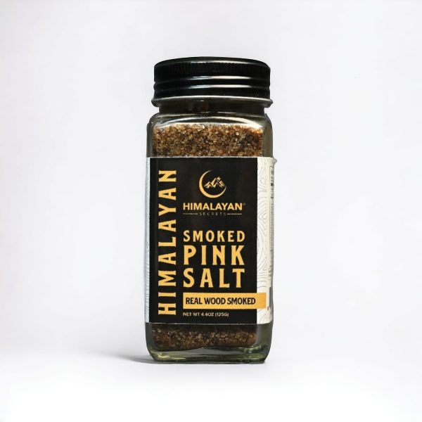 S Real wood smoked Pink Salt 125g